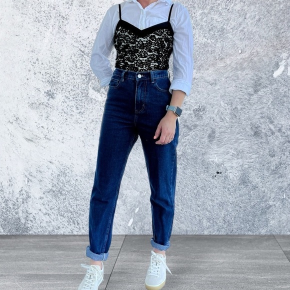 Rebecca Taylor Black Lace Camisole Tank Top Size 8 - Picture 15 of 16